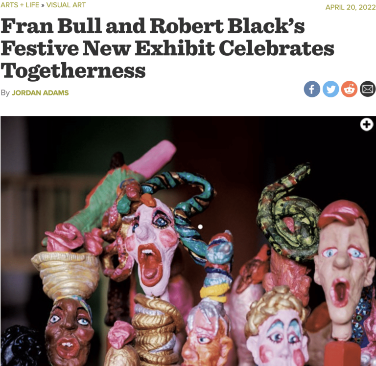 Fran Bull and Robert Black’s Festive New Exhibit Celebrates Togetherness